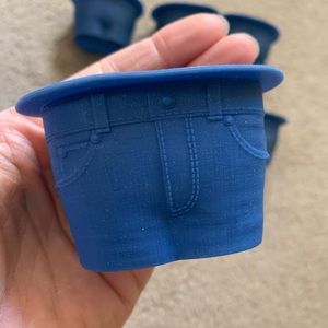 Silicone baking cups “muffin tops”